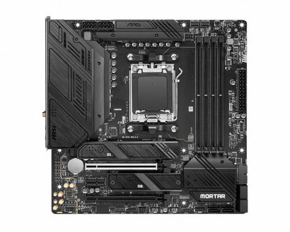 MSI MAG B650M Mortar WIFI | Socket AM5 | AMD B650 | 4xDDR5 | Micro-ATX | Moederbord - Matmuis - Matmuis