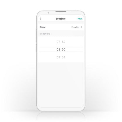 Nedis WIFIHTPL20FWT | Slimme Wi-Fi convectorkachel | 2000 W | Glazen frontpaneel | IP24 | Wit