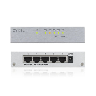 Zyxel GS-105B v3 | Netwerk-switch | Unmanaged | L2+ | Gigabit Ethernet (10/100/1000) - Matmuis