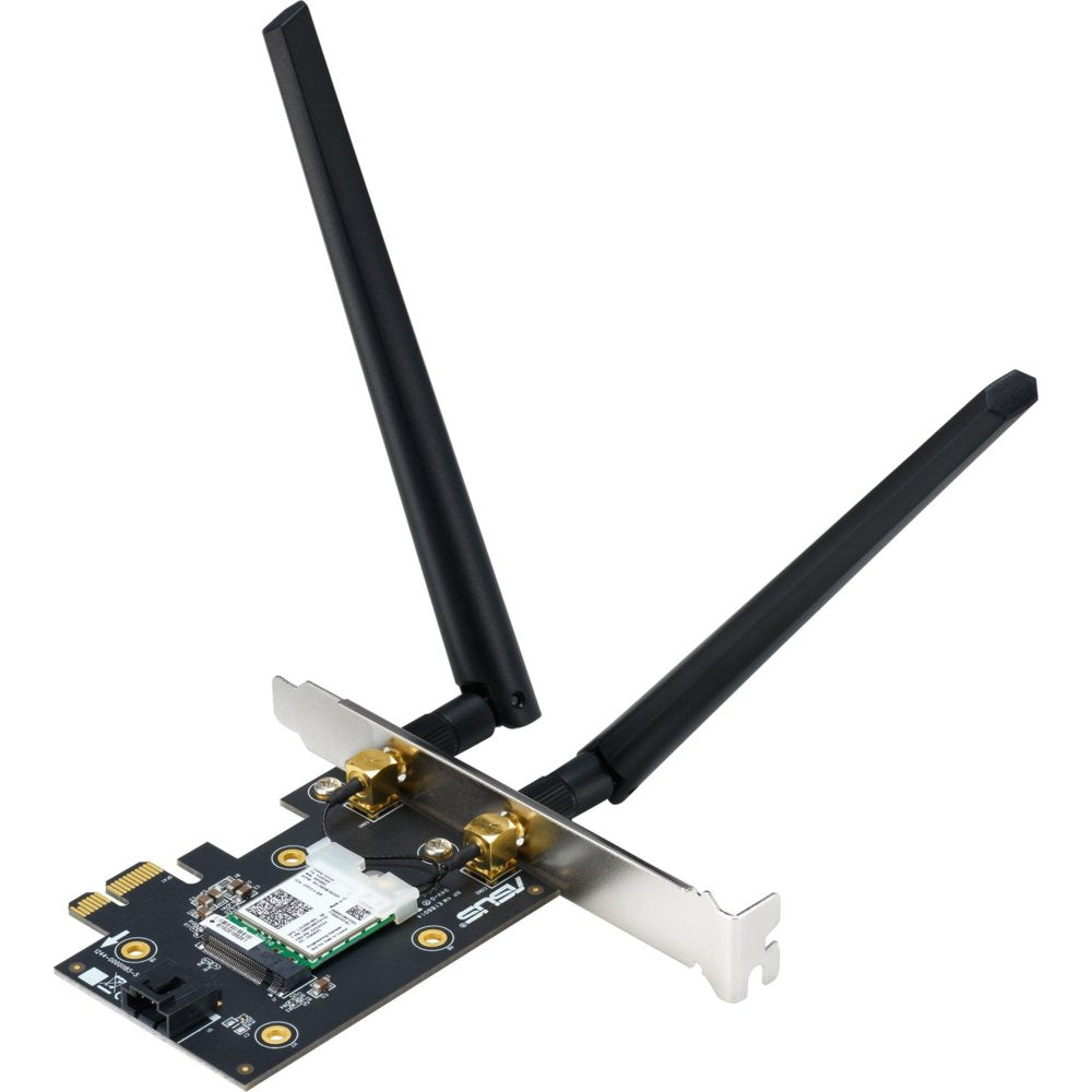 US PCE-AX3000 | Interne Wi-Fi 6 & Bluetooth Adapter | PCIe | Dual-band 3000 Mbps | Inclusief antennebasis - Matmuis - Matmuis