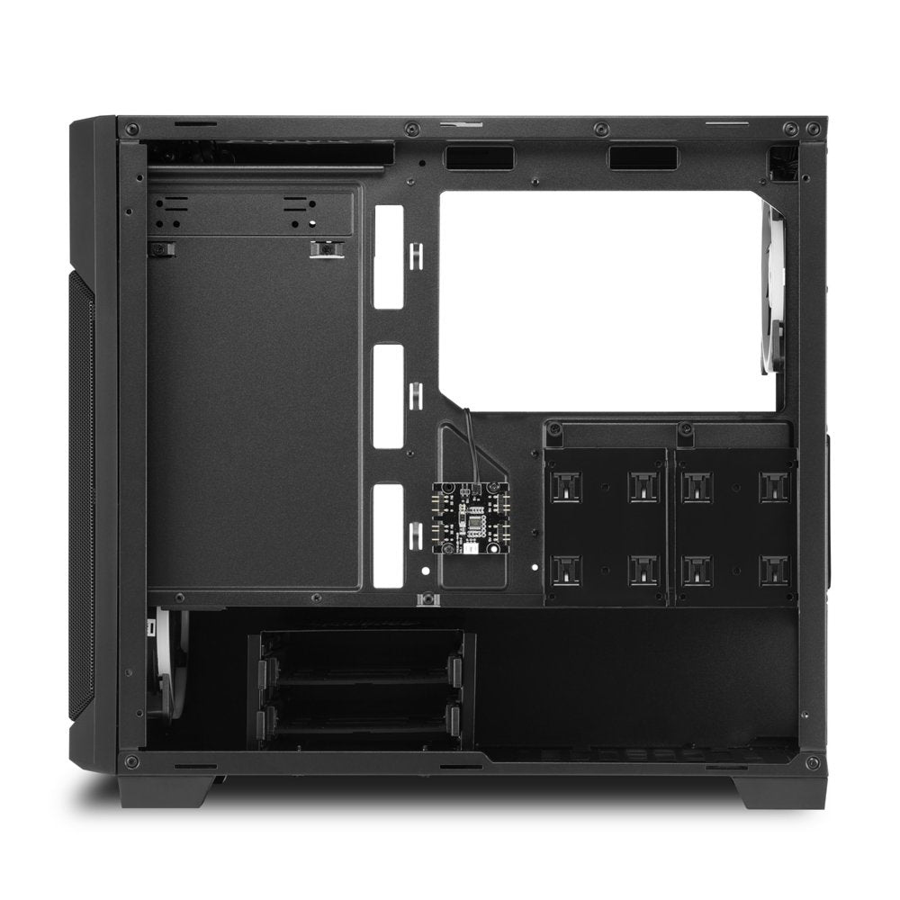 Sharkoon V1000 RGB | Micro Tower Behuizing | Zwart - Matmuis