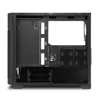 Sharkoon V1000 RGB | Micro Tower Behuizing | Zwart - Matmuis