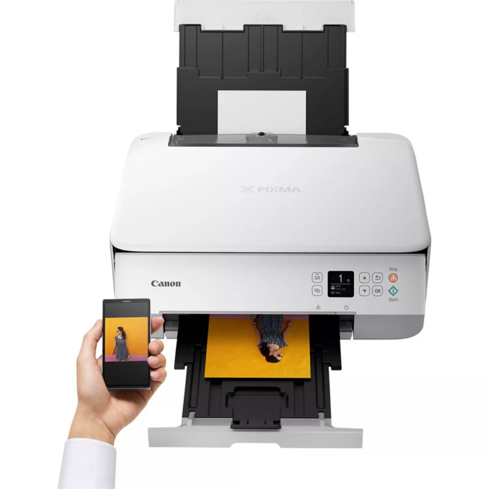 Canon PIXMA TS5351i | All-in-One Inkjetprinter | 4800 x 1200 DPI | Wi-Fi | Kleur - Matmuis - Matmuis