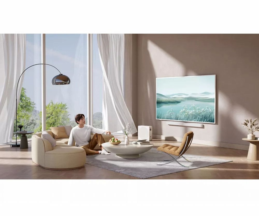 TCL NXTFRAME 55A300PRO | 55" 4K Ultra HD QLED Smart TV | Google TV | Wifi Soundbar & Subwoofer | Dolby Vision IQ | 120Hz Refurbished - Matmuis