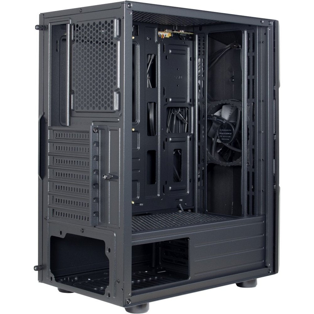 Inter-Tech IT-3306 CAVY RGB | Tower Case | Zwart - Matmuis
