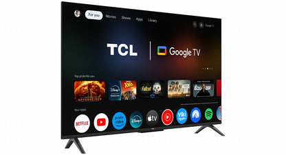 TCL 55P6K 55" | 4K UHD Smart TV | Google TV | HDR10 | Zwart