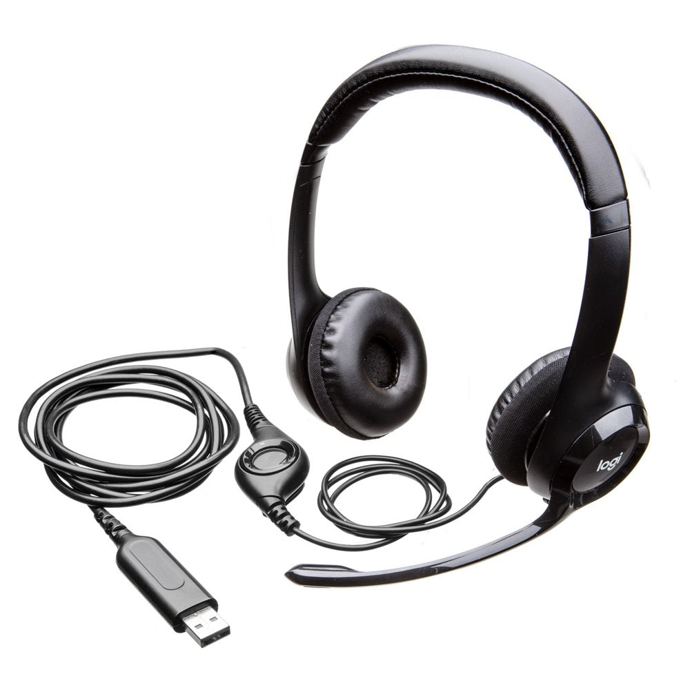 Logitech H390 | Bedrade On-ear Headset USB-A | Zwart - Matmuis - Matmuis