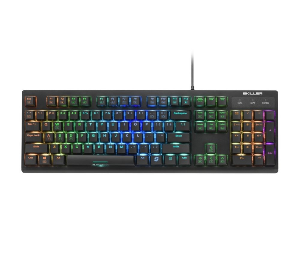 Sharkoon Skiller SGK30 RGB | Bedraad Gaming Toetsenbord | QWERTY - Matmuis - Matmuis