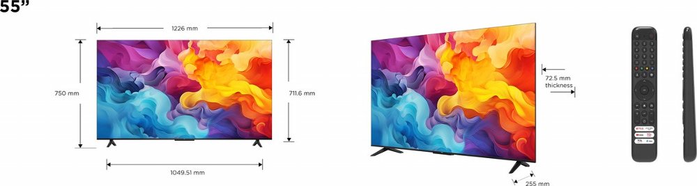 TCL 55P61B 55