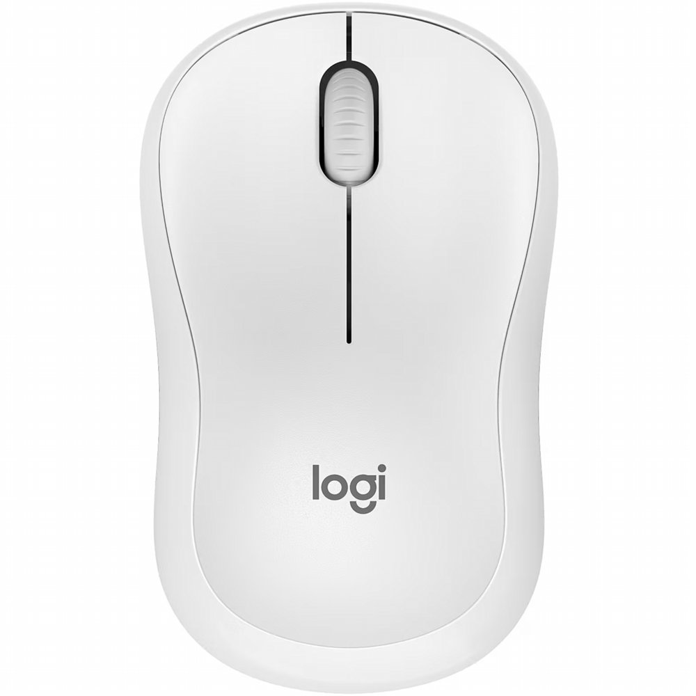 Logitech M240 | Draadloze Bluetooth Muis | Ambidextrous | Compact Reisformaat | Wit - Matmuis