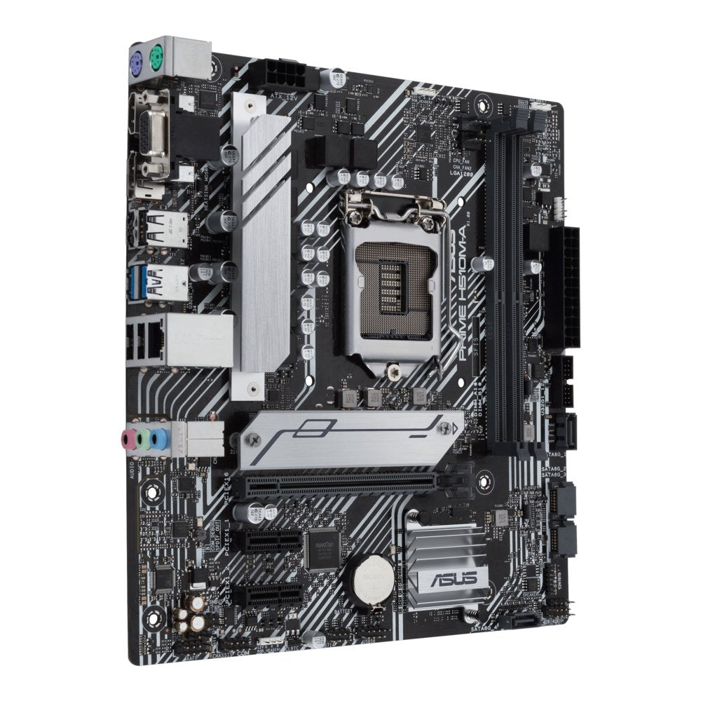 ASUS PRIME H510M-A ARGB | Socket LGA 1200 | Intel H510 | 2xDDR4 | Micro-ATX | Moederbord - Matmuis - Matmuis