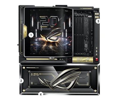 ASUS ROG Crosshair X870E Edition 20 | AM5 | DDR5 | PCIe 5.0 | Wi-Fi 7 | 10GbE | E-ATX Moederbord