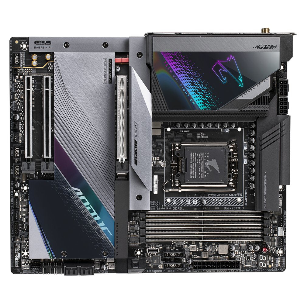 Gigabyte Z790 AORUS MASTER | Socket LGA 1700 | Intel Z790 | 4xDDR5 | Extended ATX | Moederbord
