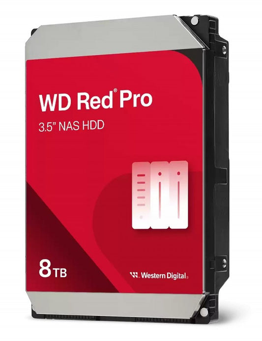 Western Digital Red Pro | 8TB Interne Harde Schijf | 7200 RPM | 256MB Cache | 3,5