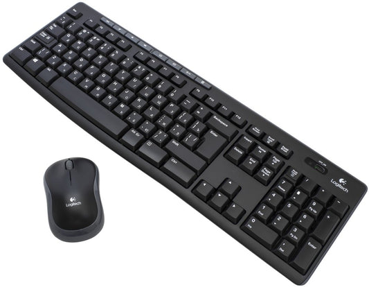 Logitech MK270 | Draadloze Muis en Toetsenbordcombo | QWERTY - Matmuis - Matmuis
