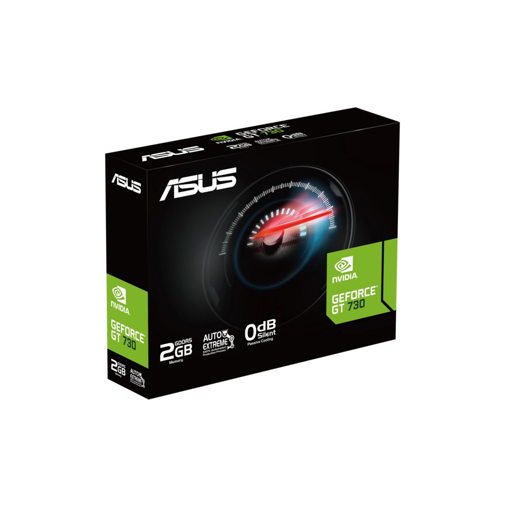 ASUS GT730-4H-SL-2GD5 | NVIDIA GeForce GT 730 | 2GB GDDR5 | Passief gekoeld | 4x HDMI-uitgang - Matmuis - Matmuis