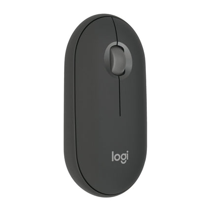 Logitech Pebble 2 M350s | Draadloze Muis | Links- en Rechtshandig | RF + Bluetooth | 4000 DPI | Grafiet - Matmuis - Matmuis