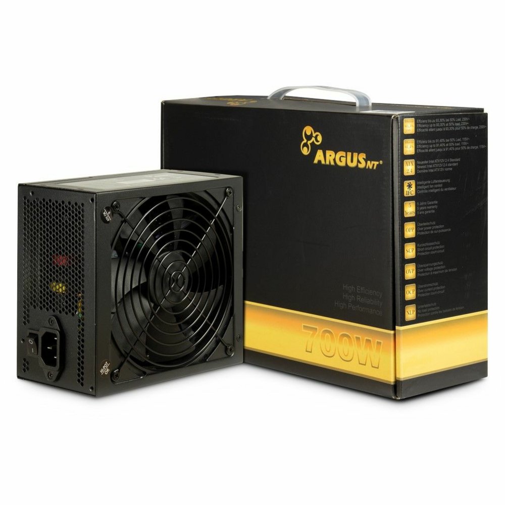 Inter-Tech Argus GPS-700 | 700 Watt Gold ATX PSU | Power Supply | Voeding - Matmuis - Matmuis