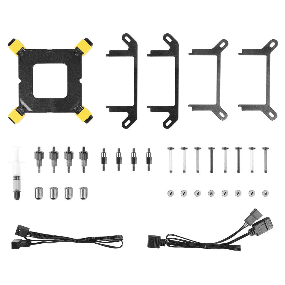 AZZA Pyramid 240mm ARGB PWM | All-in-One CPU Waterkoeler - Matmuis