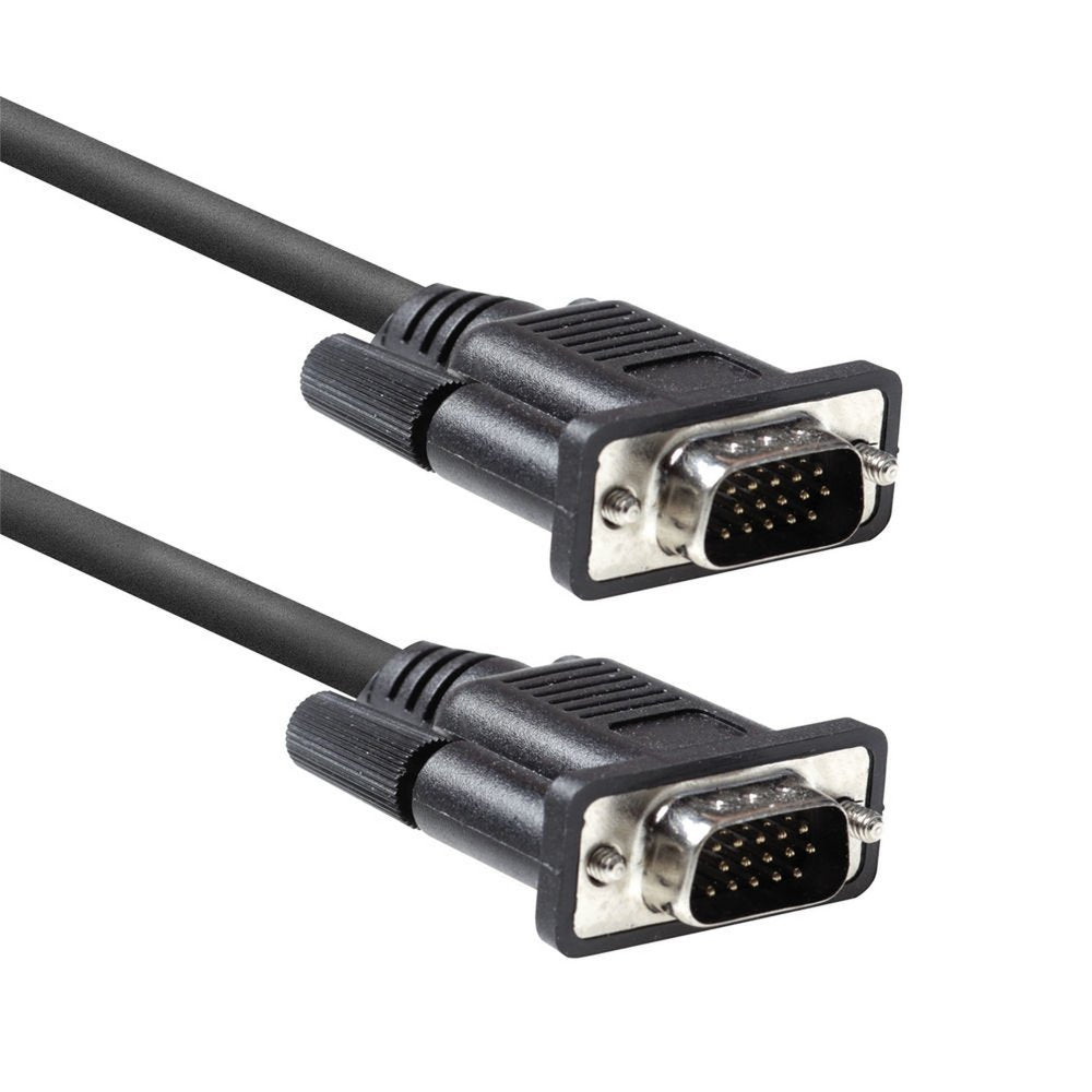 ACT AC3510 | 1,8 m VGA (D-Sub) Kabel | Zwart - Matmuis - Matmuis