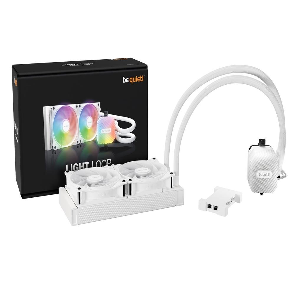 be quiet! LIGHT LOOP 240mm | All-in-One CPU Waterkoeler | Wit - Matmuis - Matmuis