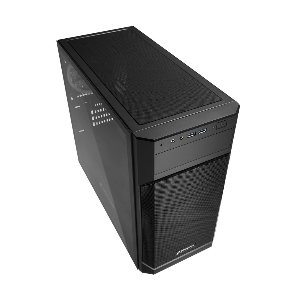 Sharkoon V1000 RGB | Micro Tower Behuizing | Zwart - Matmuis