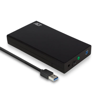 ACT AC1405 | 3,5" SATA HDD Behuizing | USB 3.2 Gen1 (5 Gbit/s) | Schroefloos Design - Matmuis - Matmuis