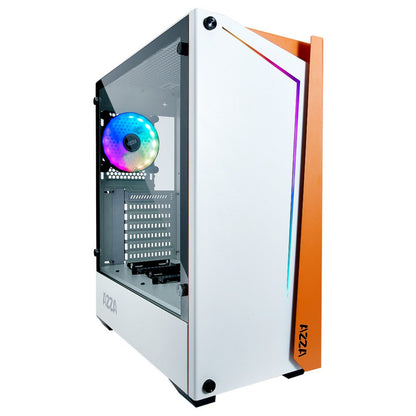 Azza Apollo 430 RGB | Midi Tower Case | Wit - Matmuis