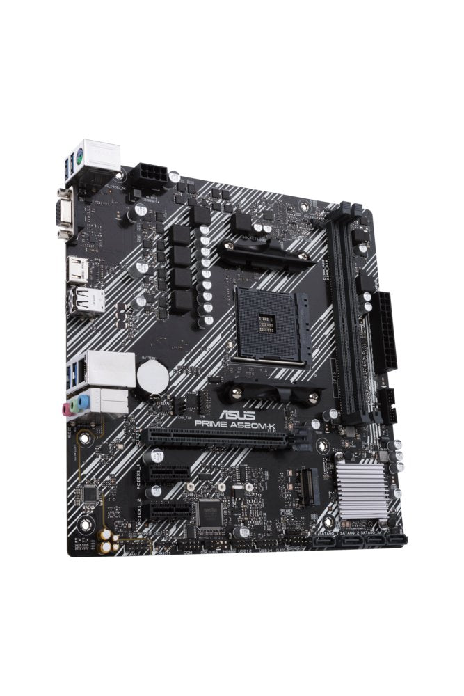 ASUS PRIME A520M-K | Socket AM4 | AMD A520M-K | 2xDDR4 | Micro-ATX | Moederbord - Matmuis - Matmuis