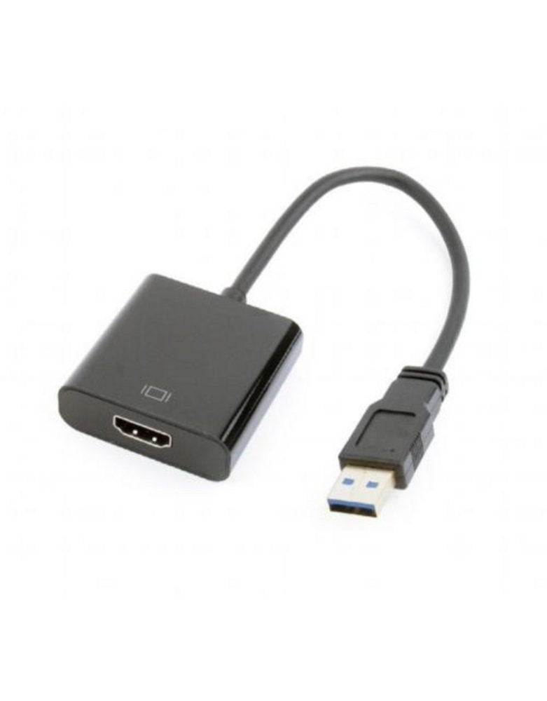 Gembird grafische adapter | USB naar HDMI | 1920 x 1080 pixels | Zwart | A-USB3-HDMI-02 - Matmuis - Matmuis