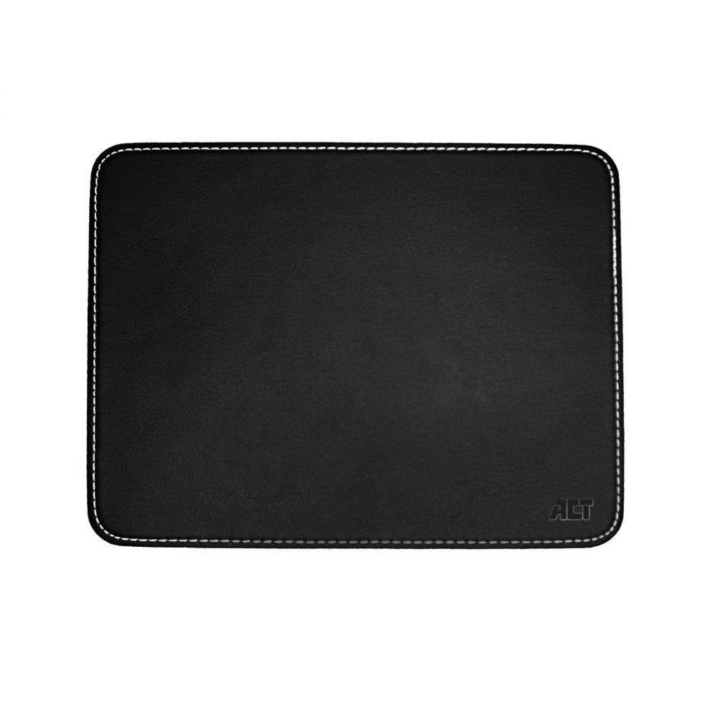 ACT AC8000 | Muismat | Zwart Leather Look - Matmuis