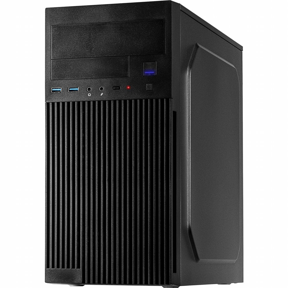 Inter-Tech IT-6521 | Micro-Tower | Zwart - Matmuis