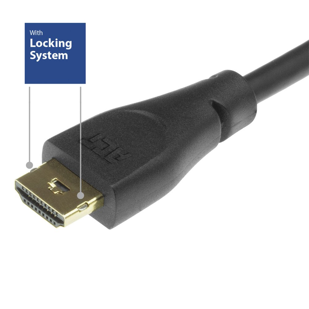 ACT AK3861 | 0,9 m HDMI Kabel | HDMI Type A naar Type A | Zwart - Matmuis - Matmuis