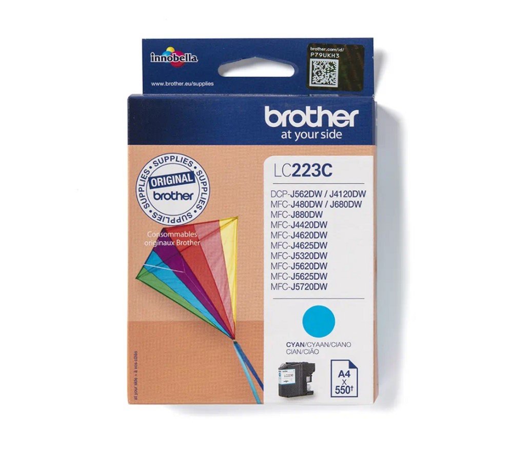 Brother LC-223C | Originele Cyaan Inktcartridge | 1 Stuk - Matmuis - Matmuis