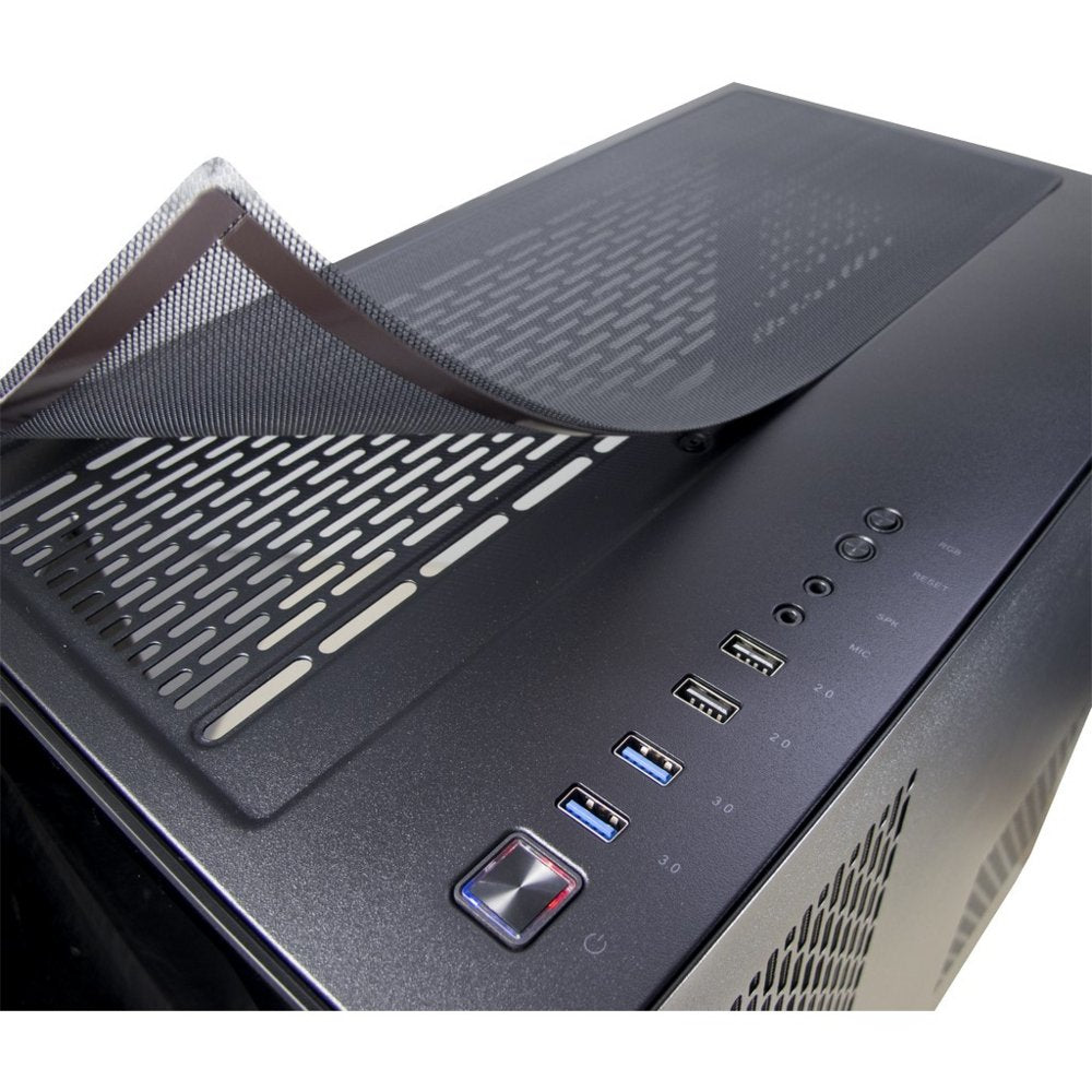 Inter-Tech C-701 Panorama | Full Tower Case | Zwart - Matmuis