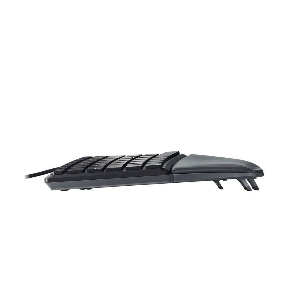 CHERRY KC 4500 Ergo | Toetsenbord | USB | QWERTY (US Engels) | Zwart - Matmuis - Matmuis
