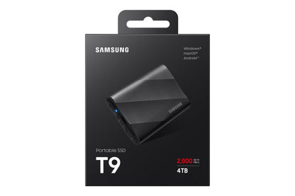Samsung T9 | Externe SSD | 4TB | USB 3.2 Gen 2x2 | 2.000MB/s | Zwart | Compact & Snel - Matmuis - Matmuis
