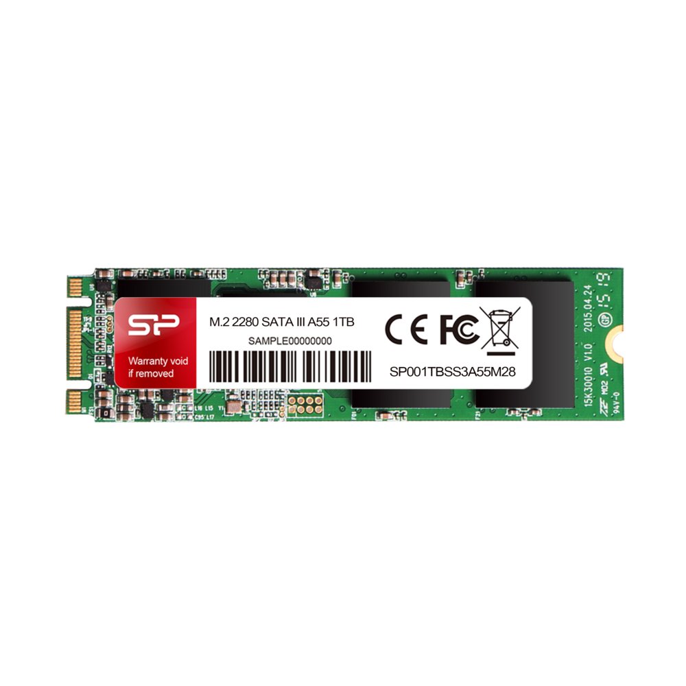 Silicon Power A55 | 512GB SATA SSD | M.2 | 560MB/s Lezen | 530MB/s Schrijven - Matmuis