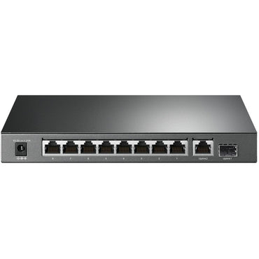 TP-Link TL-SG1210P | Unmanaged Switch | 10 Poorten | Gigabit Ethernet (10/100/1000 Mbps) | PoE | Grijs - Matmuis