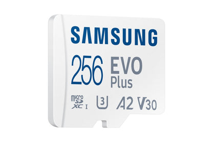 Samsung EVO Plus | MicroSDXC | 256GB | Class 10 | UHS-I U3 | Betrouwbare Opslag - Matmuis - Matmuis