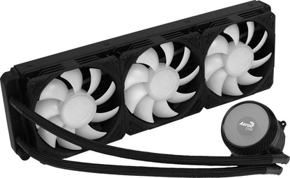 Aerocool Mirage L360 3 x 120MM ARGB RGB/GAMING Waterkoeler - Matmuis
