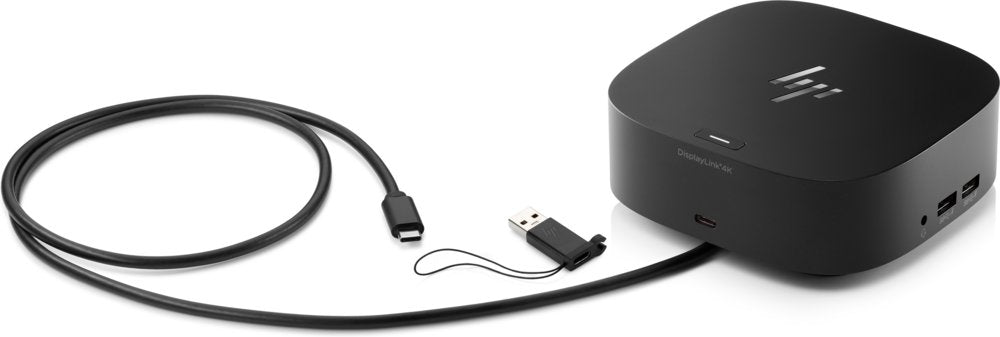 HP 5TW13AA | USB-C/A Docking Station G2 | Dual 4K Display | 100W Power Delivery | Zwart - Matmuis - Matmuis