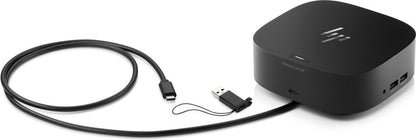 HP 5TW13AA | USB-C/A Docking Station G2 | Dual 4K Display | 100W Power Delivery | Zwart - Matmuis - Matmuis