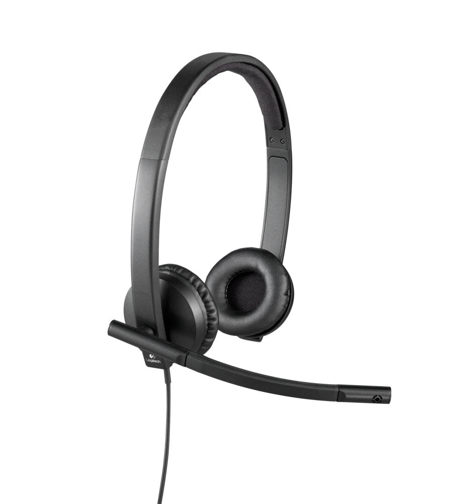 Logitech H570e | Bedrade On-ear USB-A Headset | Zwart - Matmuis - Matmuis