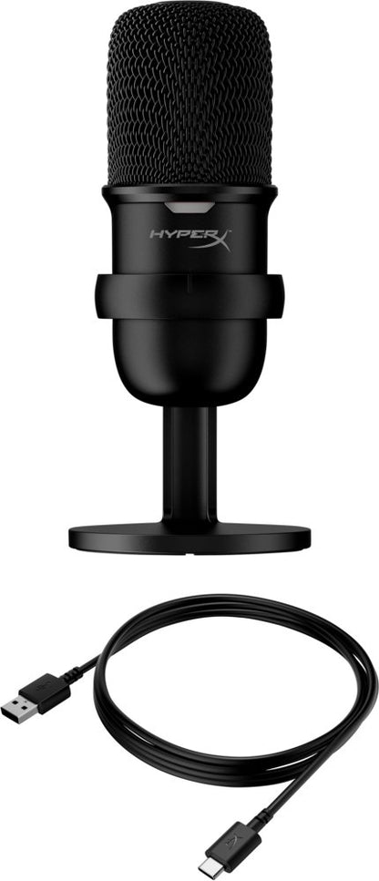 HyperX SoloCast | USB Condensator Gaming Microfoon | Zwart - Matmuis - Matmuis