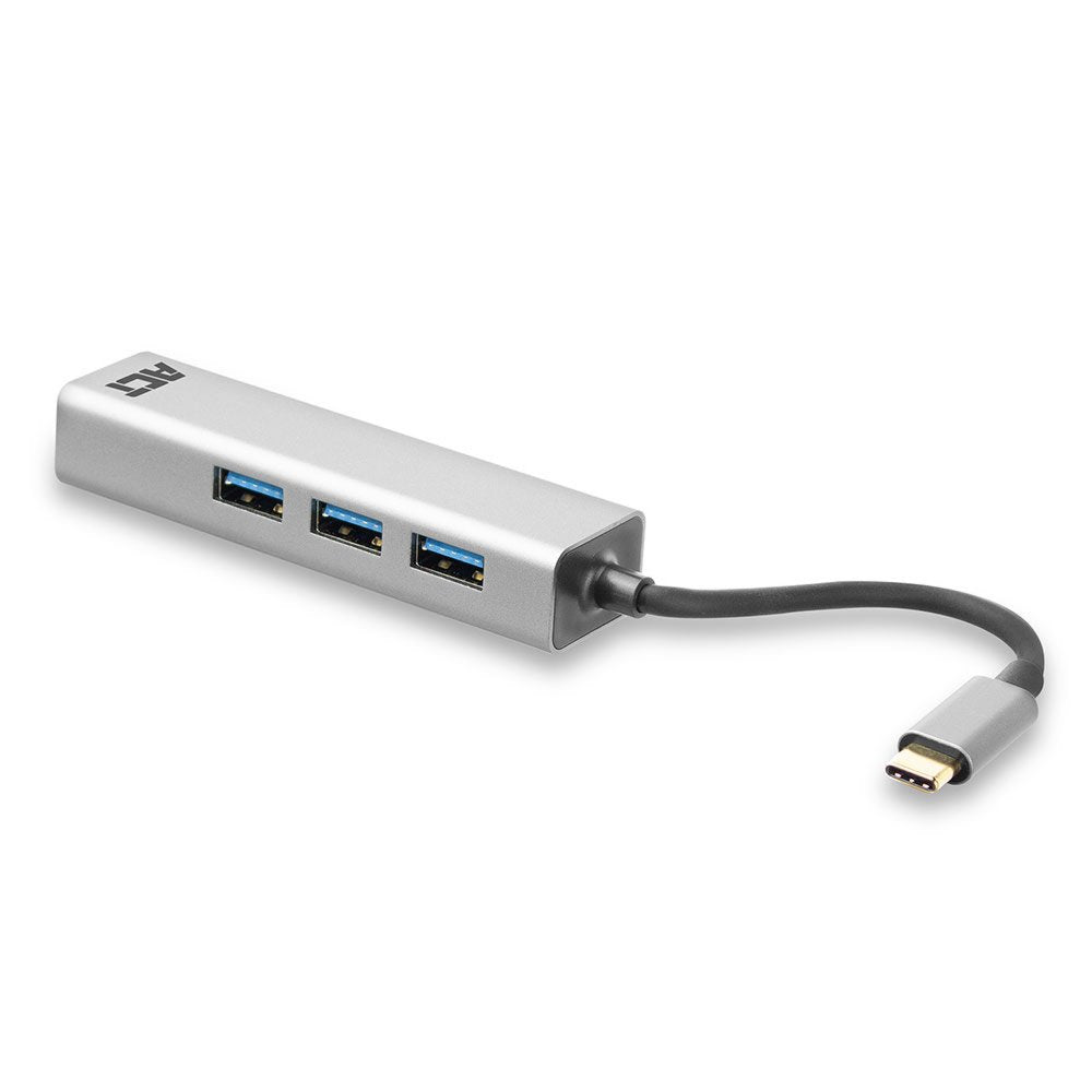 ACT AC7055 | 3-Poorts USB-C 3.2 (USB 3.0) Hub | Gigabit Ethernet Poort - Matmuis - Matmuis
