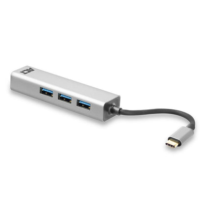 ACT AC7055 | 3-Poorts USB-C 3.2 (USB 3.0) Hub | Gigabit Ethernet Poort - Matmuis - Matmuis