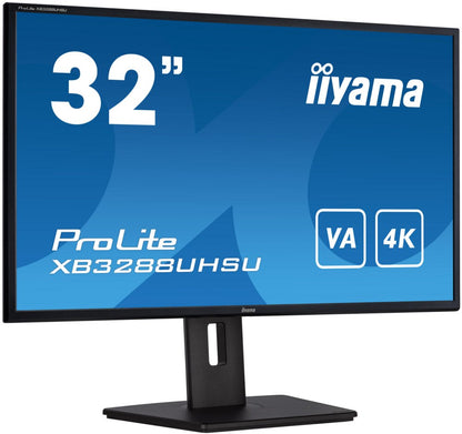 iiyama XB3288UHSU-B5 32" | 3840 x 2160 VA 4K | 60Hz | Monitor