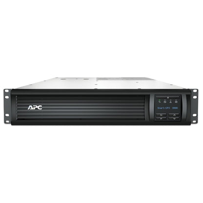 APC Smart-UPS SMT3000RMI2UC | 3000 VA / 2700 W | Rack Mount 2U | 8x IEC C13 & 1x IEC C19 | Pure Sine Wave | SmartConnect & AVR | LCD-scherm