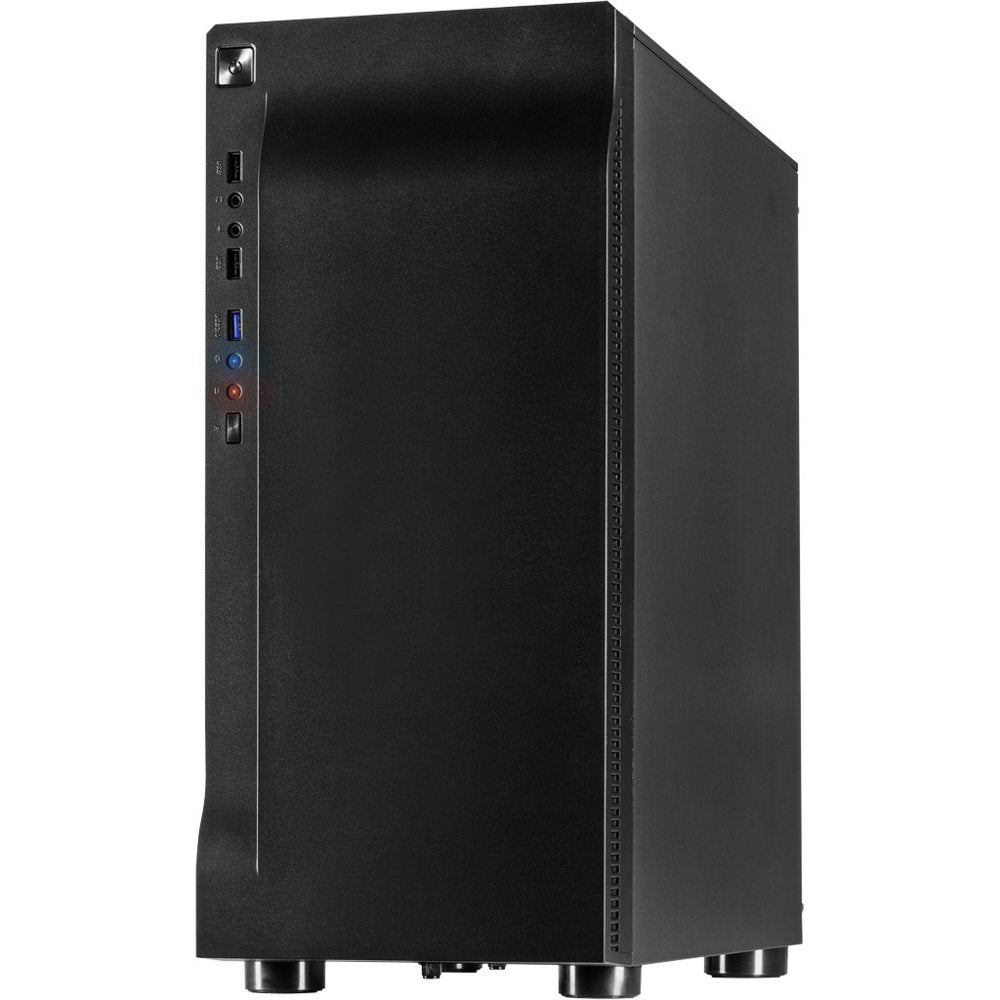 Inter-Tech A-3411 Creek RGB | Midi Tower | Zwart - Matmuis